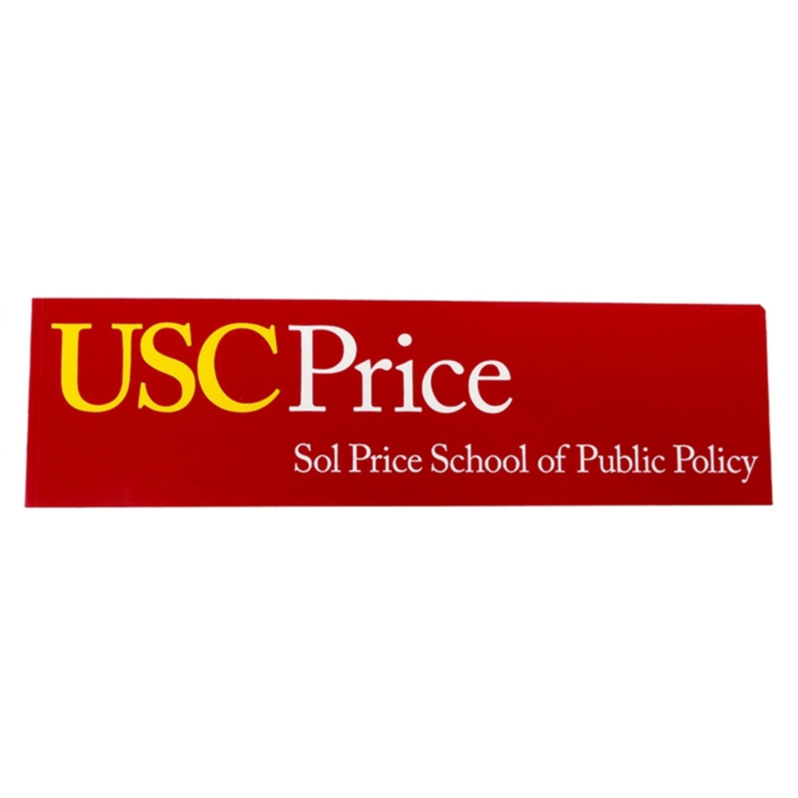 USC Sol Price School of Public Policy Decal image01